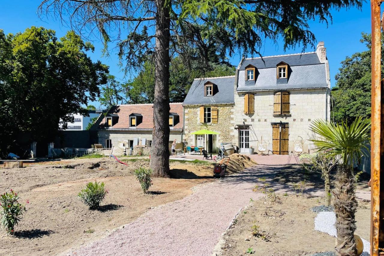 The Rabelaisian Room In A Charming Mansion At The Gates Of Tours Saint-Avertin Exterior foto