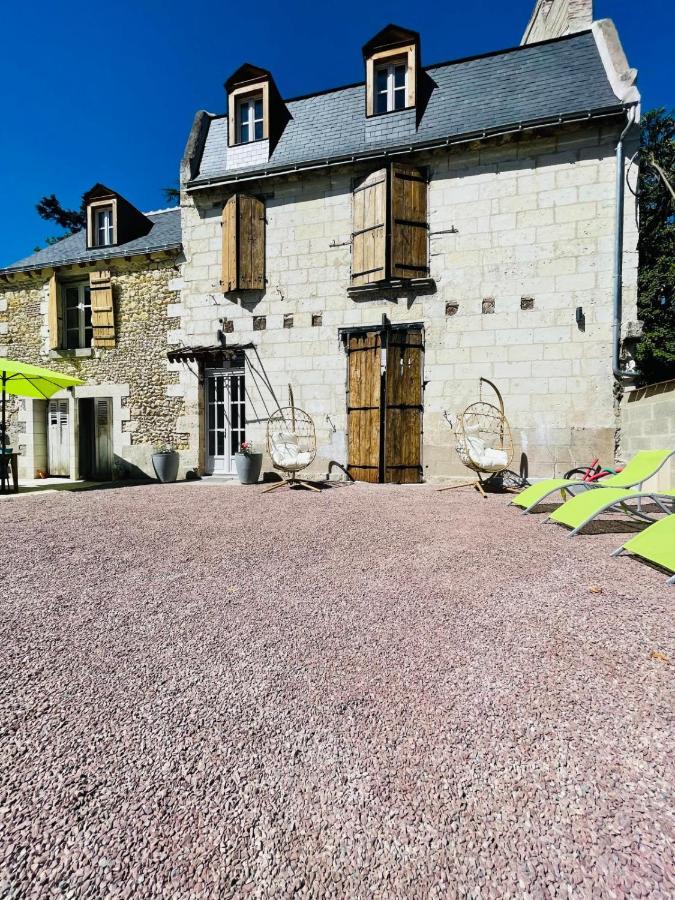 The Rabelaisian Room In A Charming Mansion At The Gates Of Tours Saint-Avertin Exterior foto
